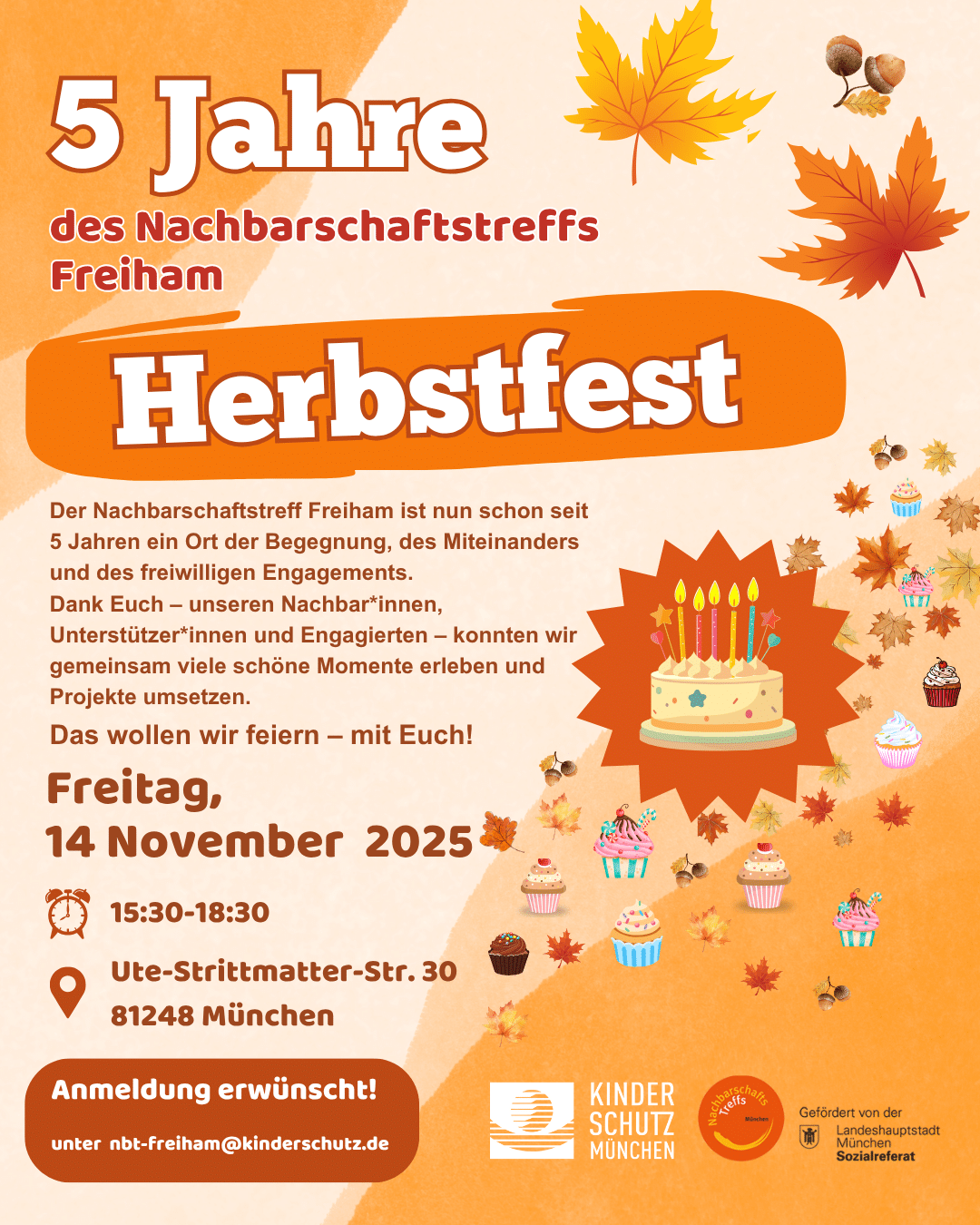 Herbstfest – 5 Jahre des Nachbarschaftstreffs Freiham